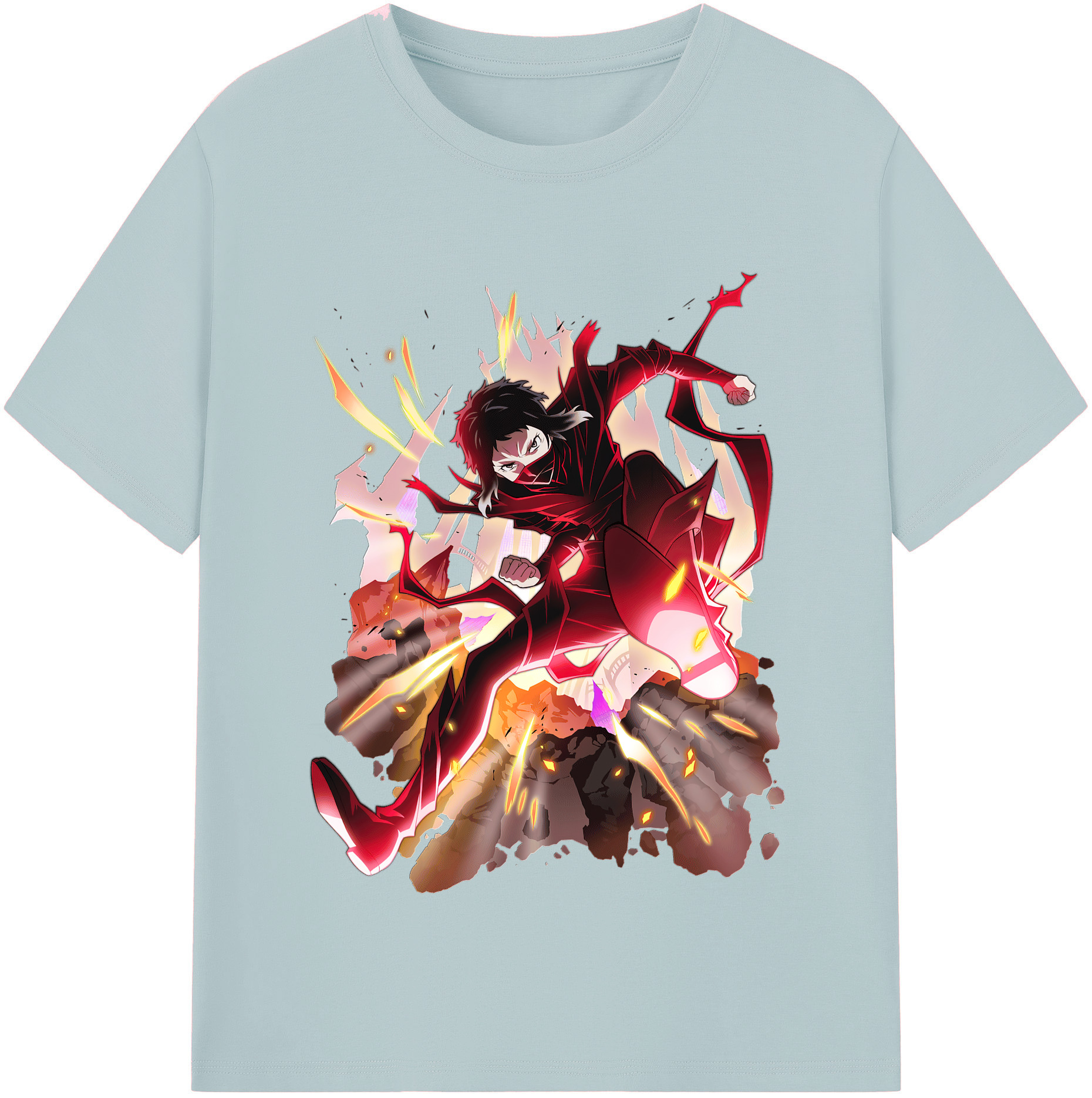 （画像用） 文豪ストレイドッグス Bungo Stray Dogs 綿100％半袖Tシャツ（フロントプリント）